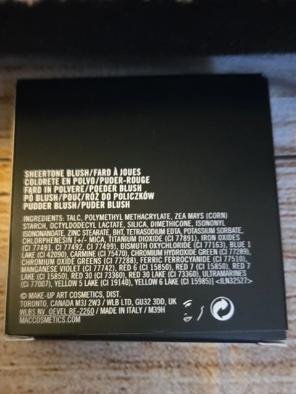 MAC Cosmetics Sheertone Blush BlushBaby